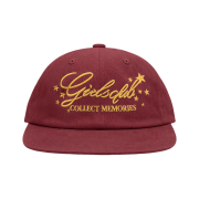 venhit Memories Flat Bill Cap Burgundy