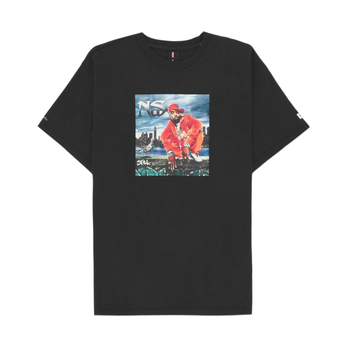 리바이스 x 나스 밴드 티셔츠 블랙(Levi's x Nas Band T-Shirt Black)