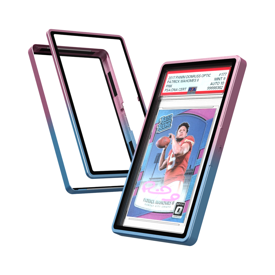 파브 PSA등급 그라데이션 스냅케이스 35PT 블루핑크(PA:V PSA Gradient Snap Case 35PT, Blue Pink)