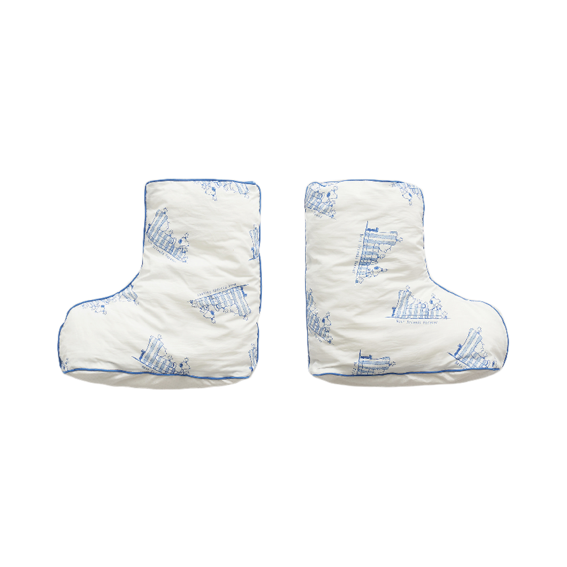 파르벵 x 피너츠 베스트 프렌즈 포에버 슬리프 삭스_화이트(FARVEN x PEANUTS Best Friends Forever Sleep Socks_White) - 1