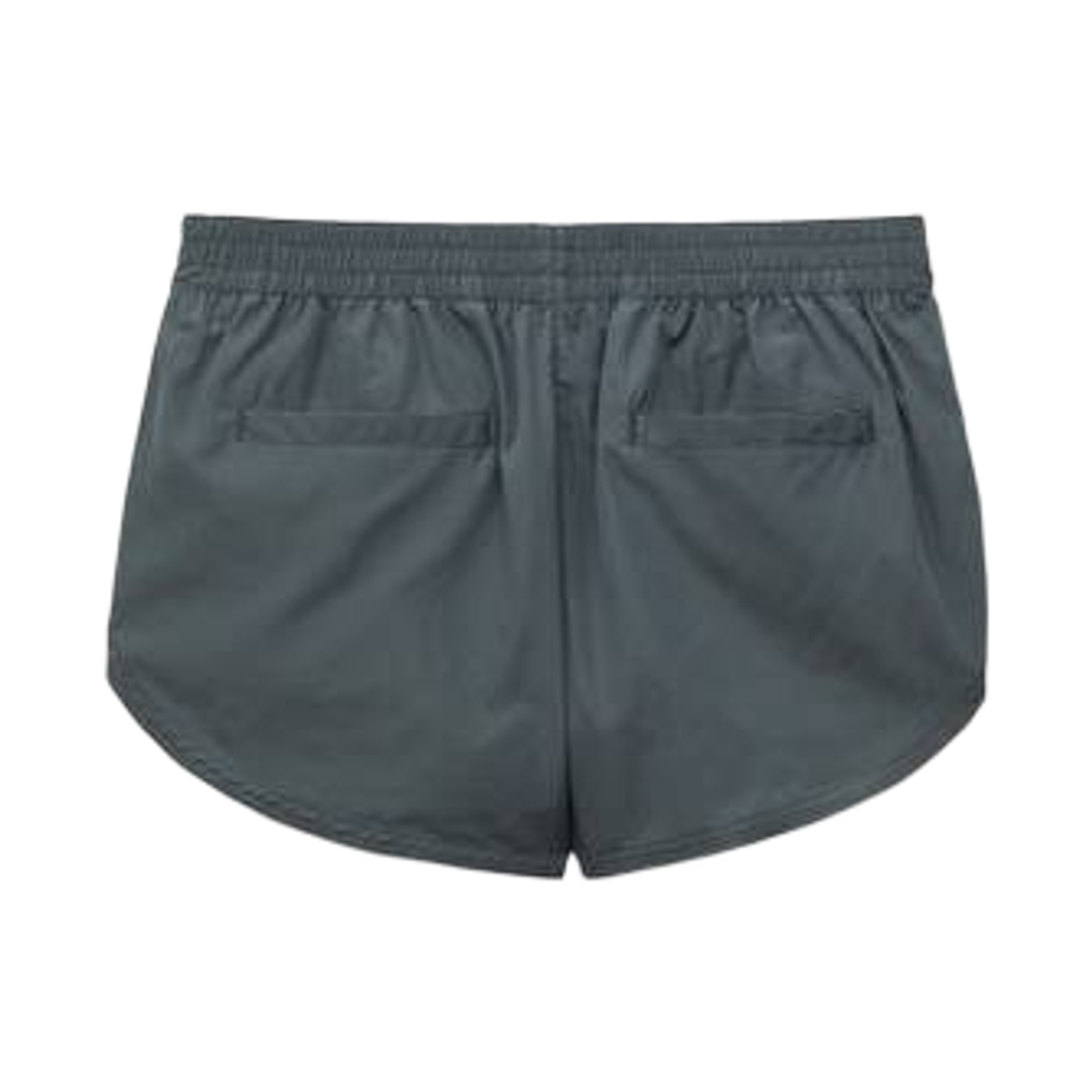 (W) 겐조 시그니쳐 자수 쇼츠 앤트러사이트((W) Kenzo Signature Embroidered Shorts Anthracite) - 2