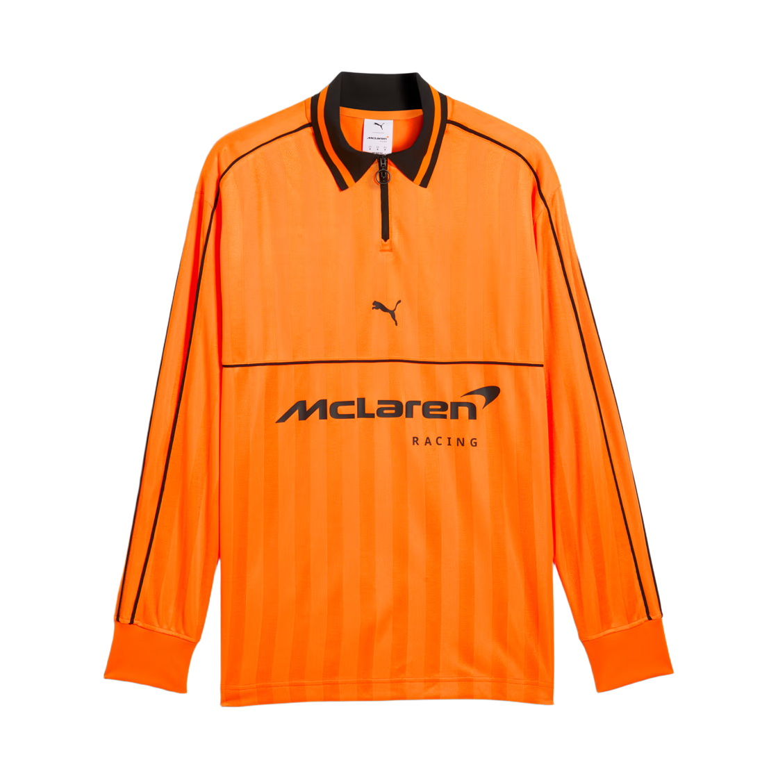 맥라렌 x 푸마 레이싱 롱 슬리브 저지 파파야(McLaren x Puma Racing Long Sleeve Jersey Papaya)