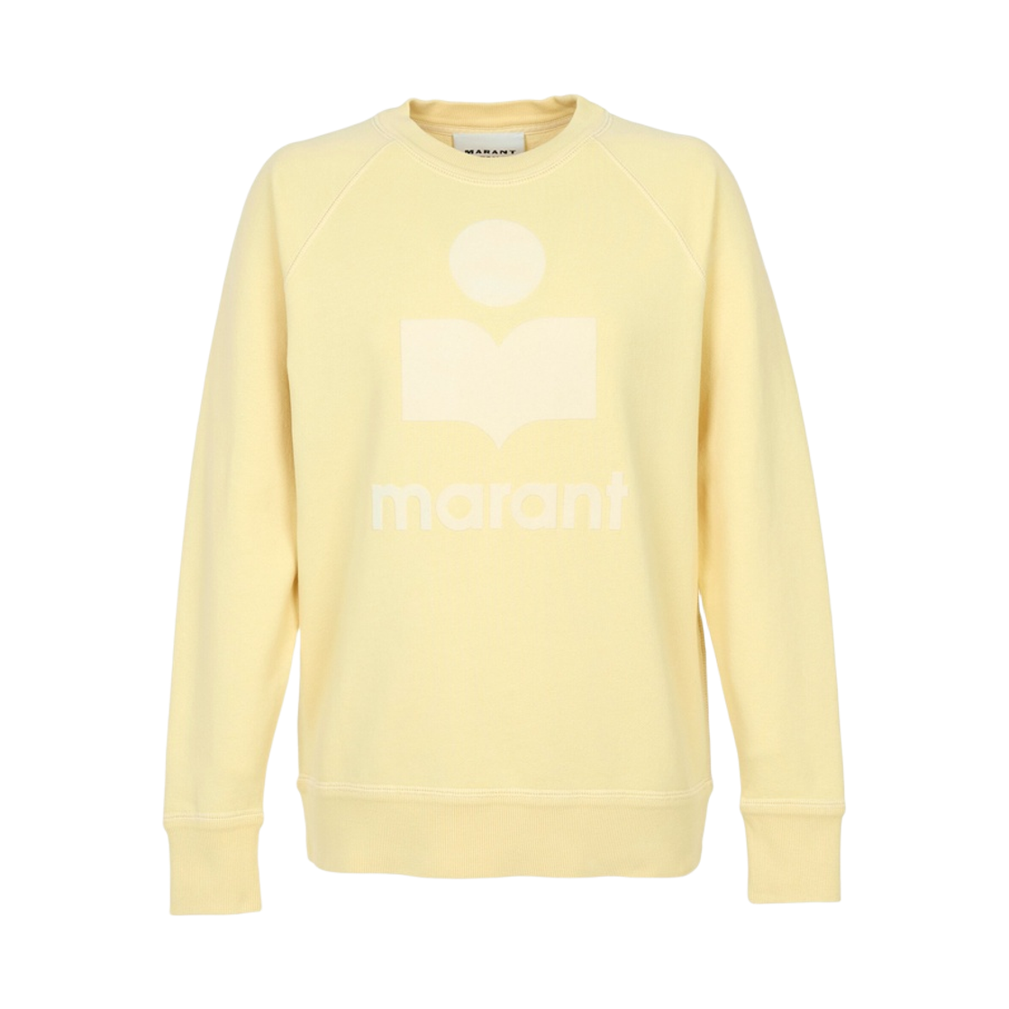 SW0160FA-D1M04E-LWEC (W) Isabel Marant Millyny Sweatshirt Light Yellow Ecru - 26SS
