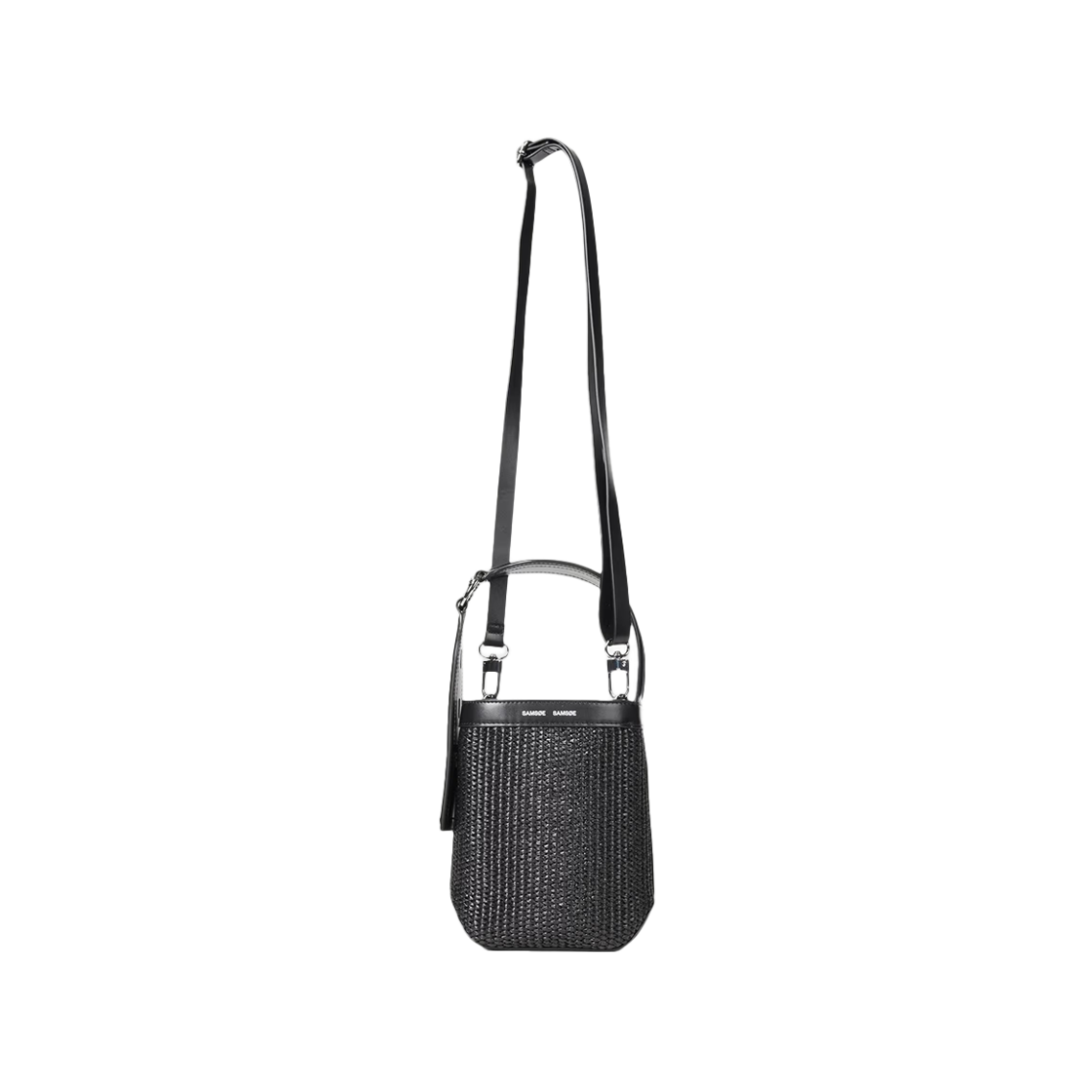 샘소이 샘소이 우먼 새엘메가데 미니 버킷 블랙 - 26FW(Samsoe Samsoe Women Saelmegade Mini Bucket Black - 26FW)