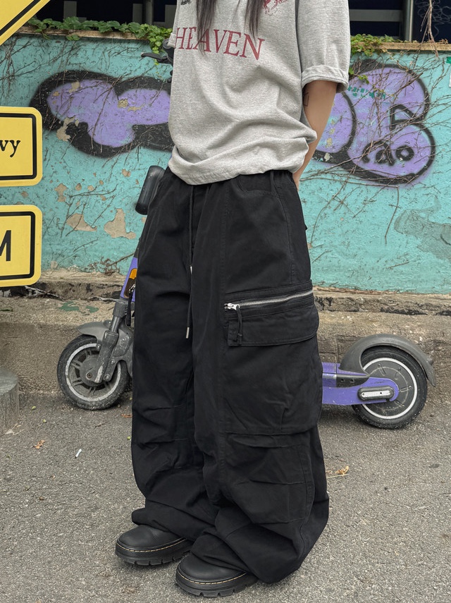 Dr. Martens Reeder Wyoming Leather Utility Shoes Black 착용 스타일 - 3
