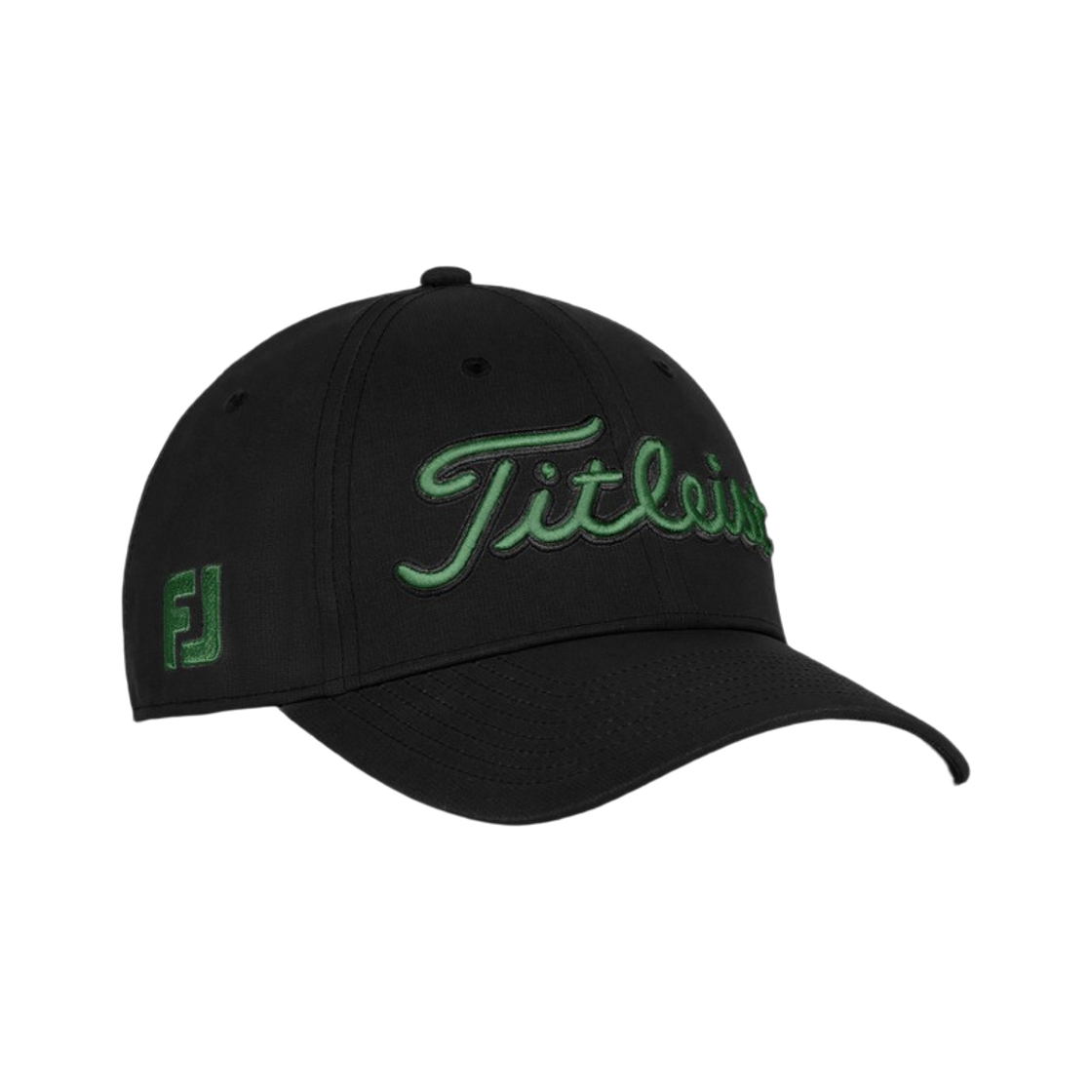 타이틀리스트 투어 포퍼먼스 캡 블랙 그린(Titleist Tour Performance Cap Black Green) - 2