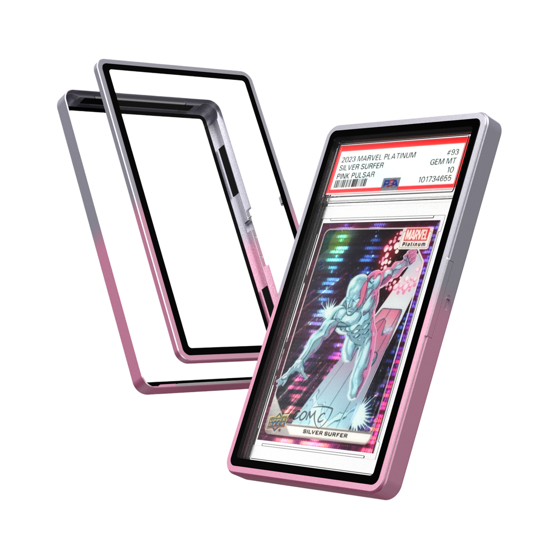 파브 PSA등급 그라데이션 스냅케이스 35PT 핑크실버(PA:V PSA Gradient Snap Case 35PT, Pink Silver)