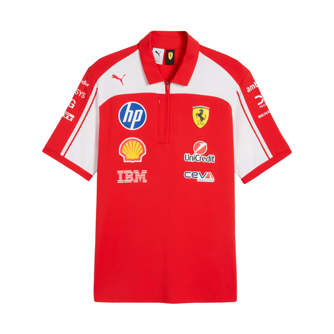 스쿠데리아 페라리 x 푸마 레플리카 어센틱 폴로 레드(Scuderia Ferrari x Puma Replica Authentic Polo Red)