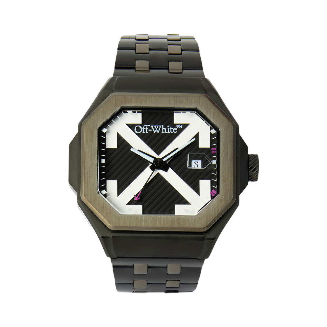 오프화이트 헤비 듀티 워치 48.8mm 투톤 블랙 건(Off-White Heavy Duty Watch 48.8mm Two Tone Black Gun) - 1