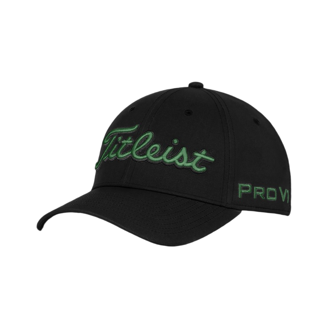 타이틀리스트 투어 포퍼먼스 캡 블랙 그린(Titleist Tour Performance Cap Black Green) - 1