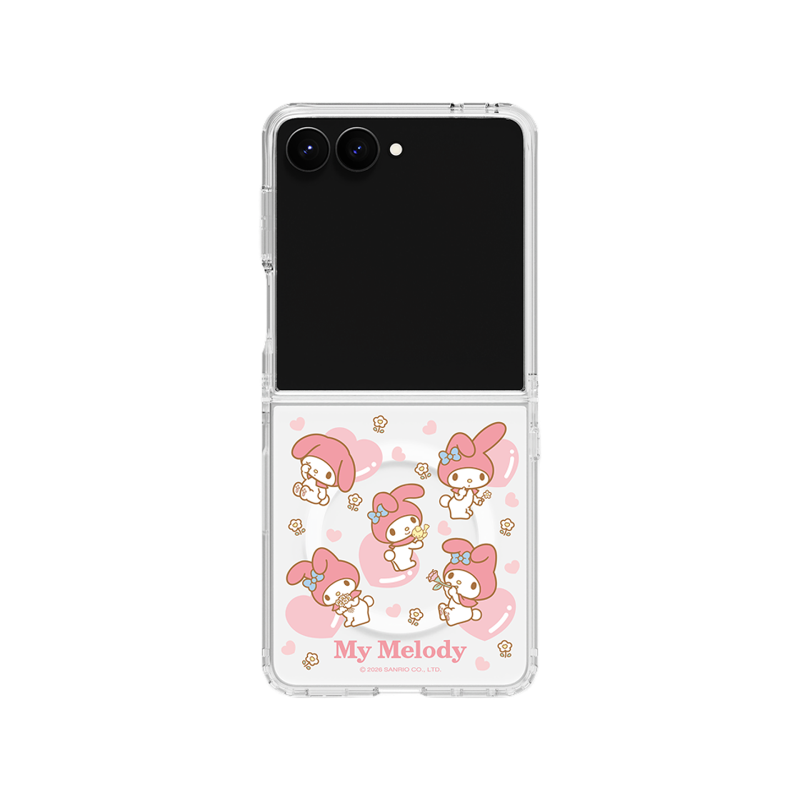 묶음_8800296976216 SLBS My Melody Pattern Monoline MPP Case for Galaxy Z Flip7