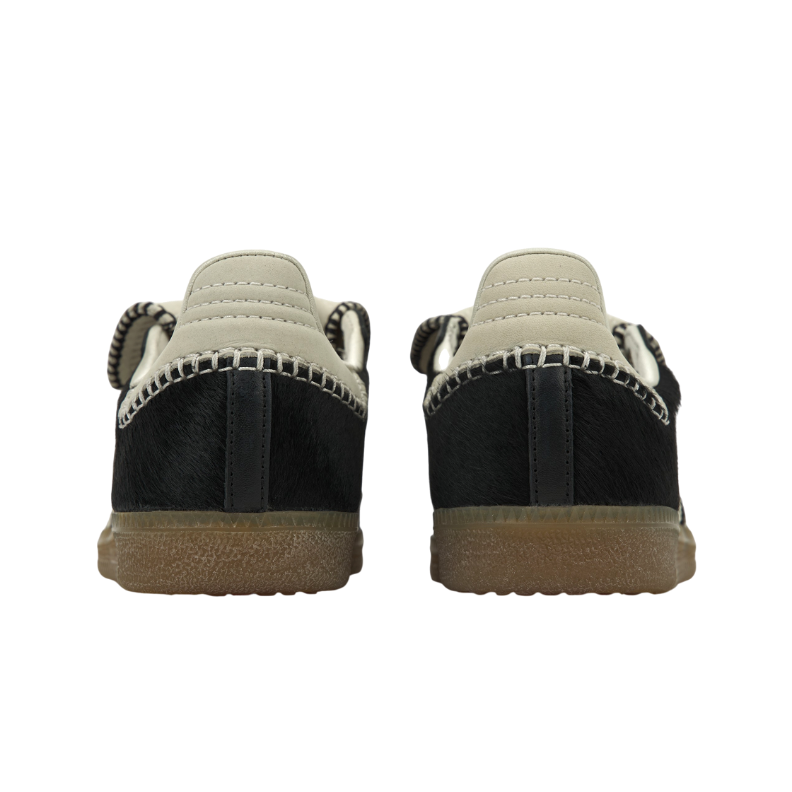 아디다스 x 웨일스 보너 포니 토널 삼바 코어 블랙 크림 화이트(Adidas x Wales Bonner Pony Tonal Samba Core Black Cream White) - 6