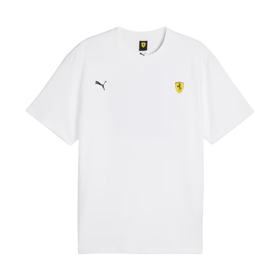 636457-04 Scuderia Ferrari x Puma Miami Oversized T-Shirt White
