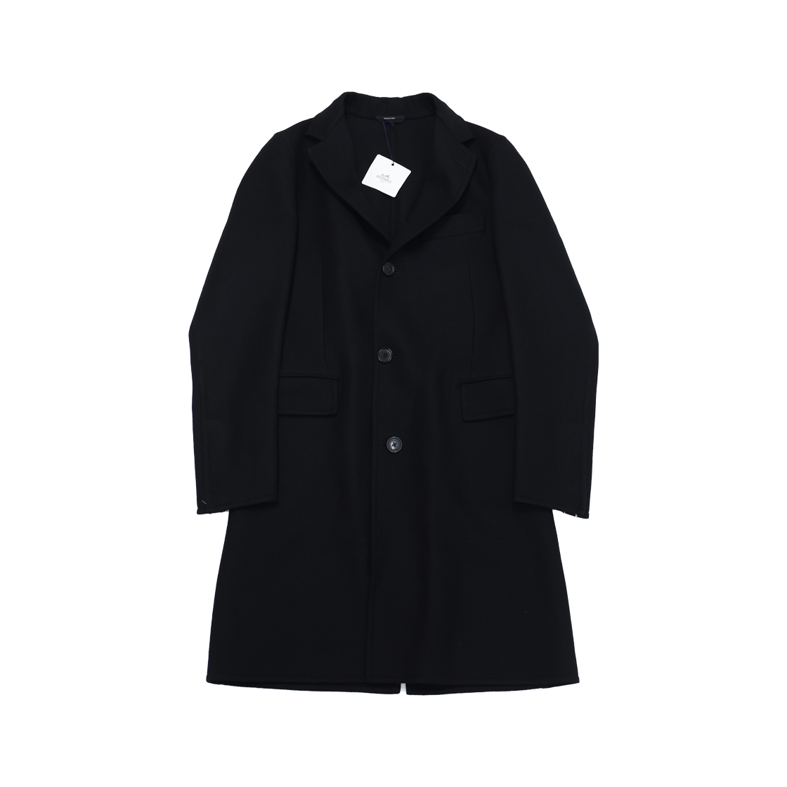 에르메스 PT98D 코트 캐시미어 블랙(Hermes PT98D Cashmere Coat in Black)