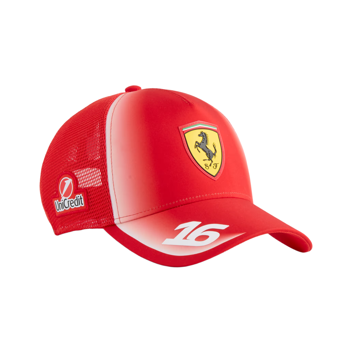 스쿠데리아 페라리 x 푸마 레플리카 르끌레르 트러커 햇 레드(Scuderia Ferrari x Puma Replica Leclerc Trucker Hat Red)