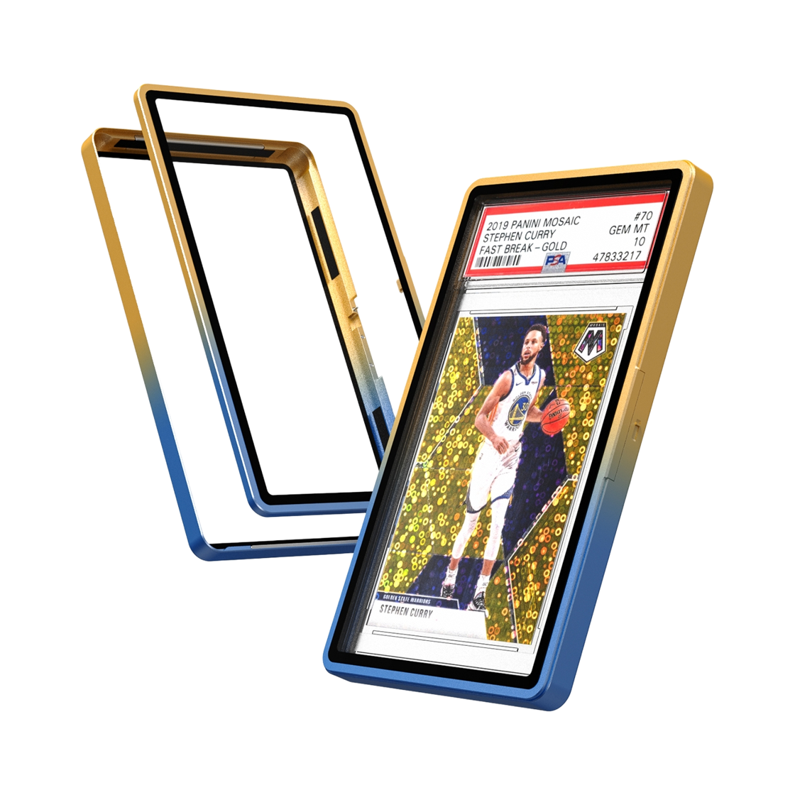 파브 PSA등급 그라데이션 스냅케이스 35PT 블루골드(PA:V PSA Gradient Snap Case 35PT, Blue Gold)