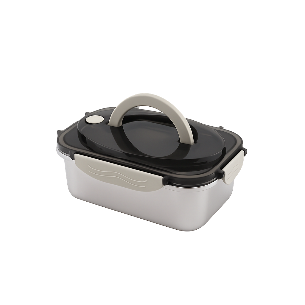 로시 렌지스텐 밀폐용기 1700ml(Rossi Range‑Stainless Airtight Container 1700ml)