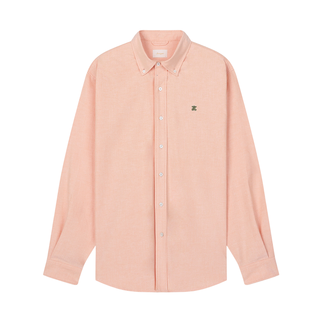 스트레인저 와이드 핏 코튼 셔츠 오렌지(Stranger Wide Fit Cotton Shirt (Orange))