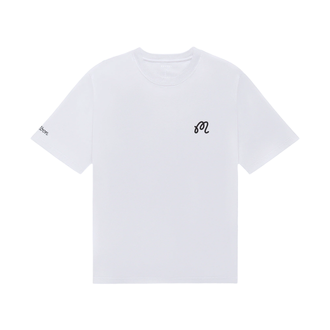 말본 골프 버뮤다 티셔츠 화이트(Malbon Golf Bermuda T-Shirt White)