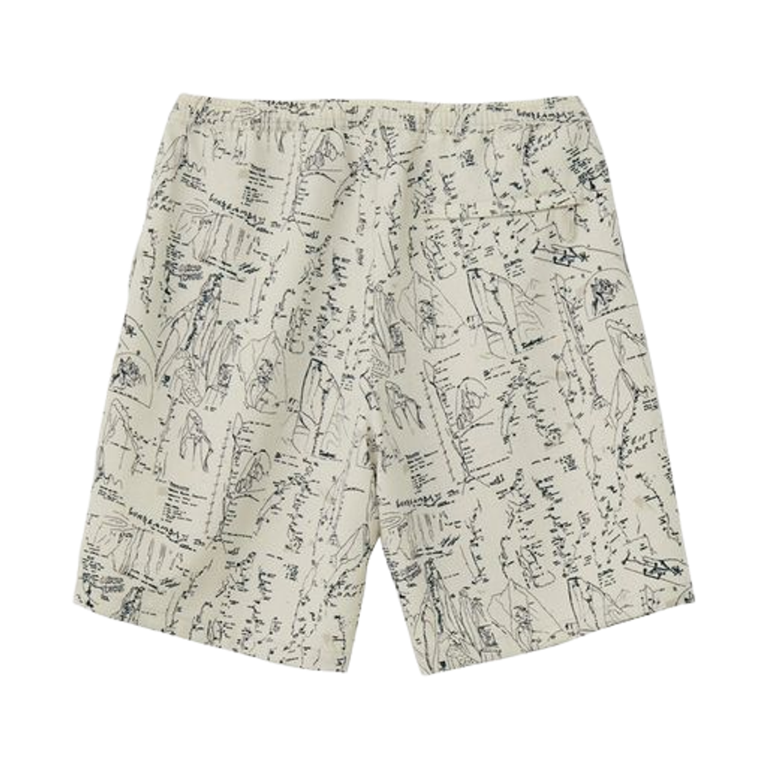 노스페이스 알로하 립 쇼츠 하프 돔 드로잉 포실 아이보리(The North Face Aloha Lip Shorts Half Dome Drawing Fossil Ivory) - 2