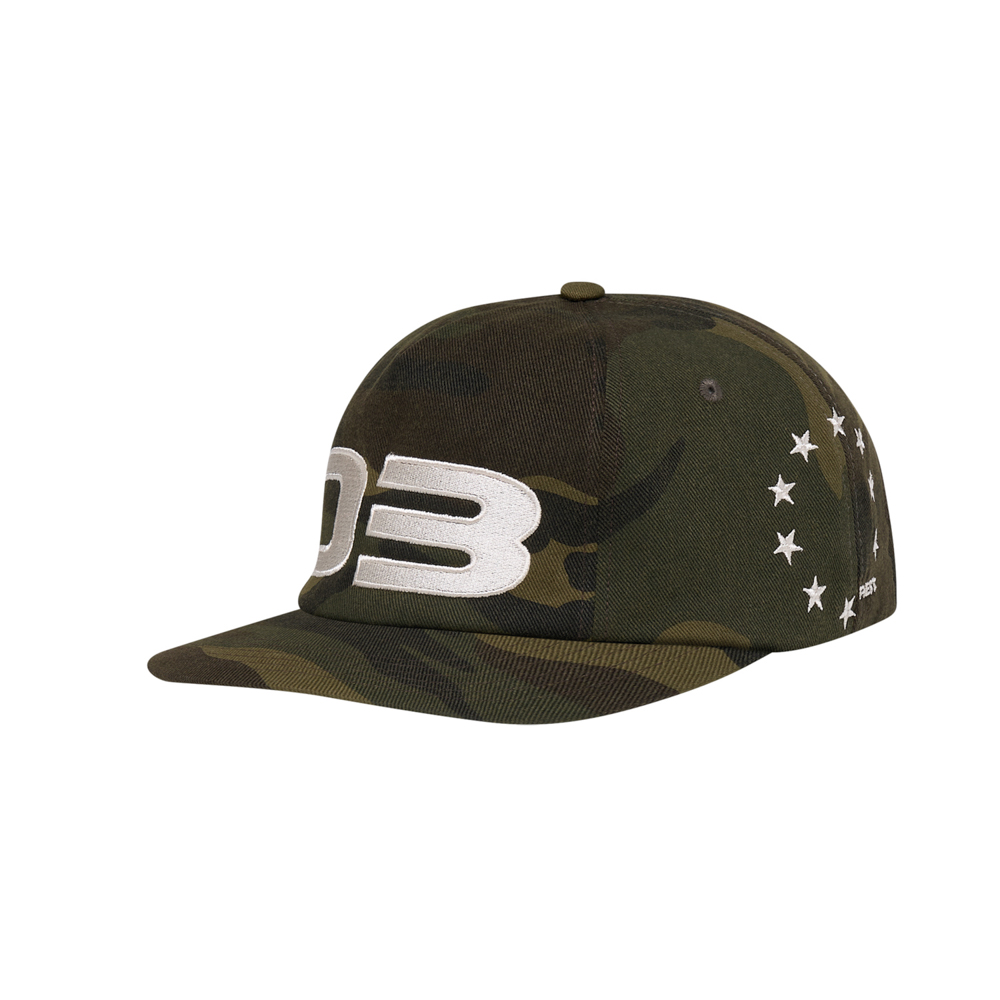 아모우 03 스타 서클 5 패널 캡 카모(AMOU 03 Star Circle 5 Pannel Cap Camo) - 3