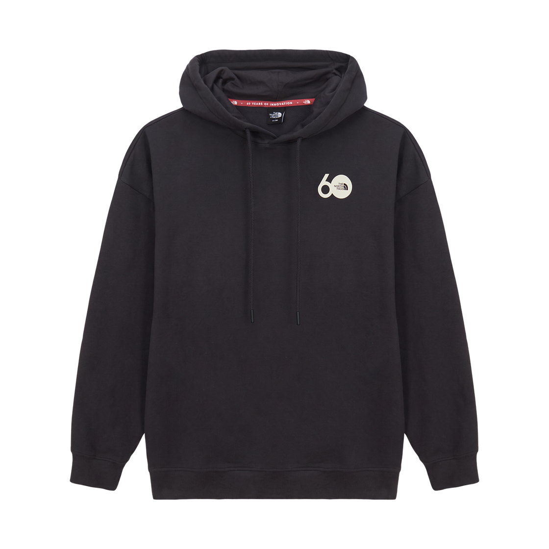 노스페이스 TNF 60주년 기념 후드 다크 그레이 - 26SS(The North Face TNF 60th Anniversary Hoodie Dark Gray - 26SS) - 2