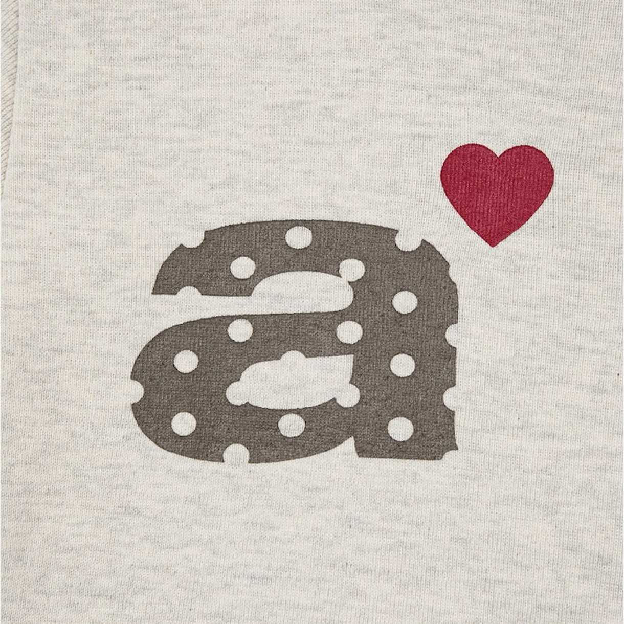 [오프라인 전용] 에이이에이이 우먼 도트 스몰 레터 티 오트밀 - 26FW([오프라인 전용] AEAE Women Dot Small Letter Tee Oatmeal - 26FW) - 5