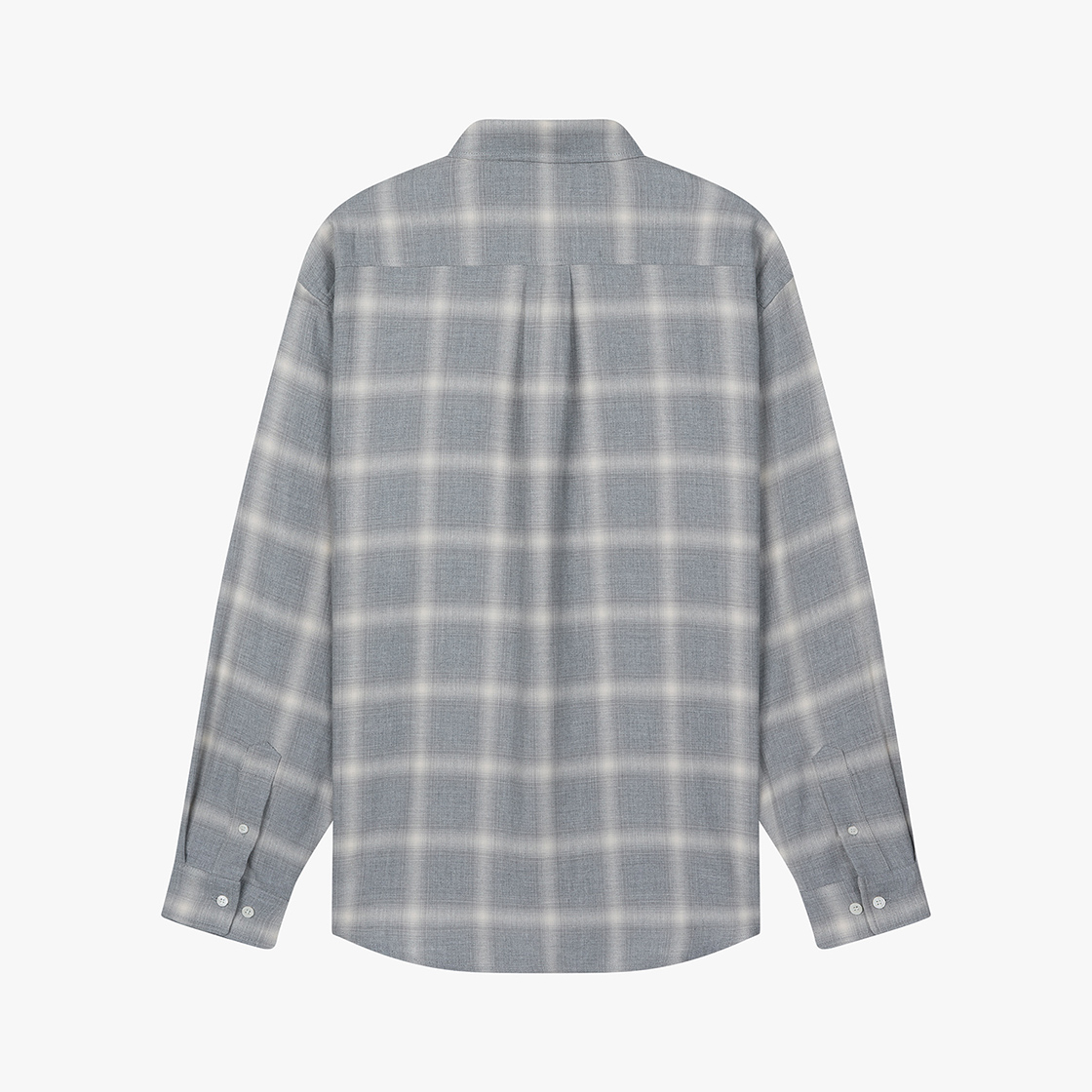 스트레인저 와이드 핏 레이온 셔츠 라이트 그레이(Stranger Wide Fit Rayon Shirt (Light Gray)) - 2