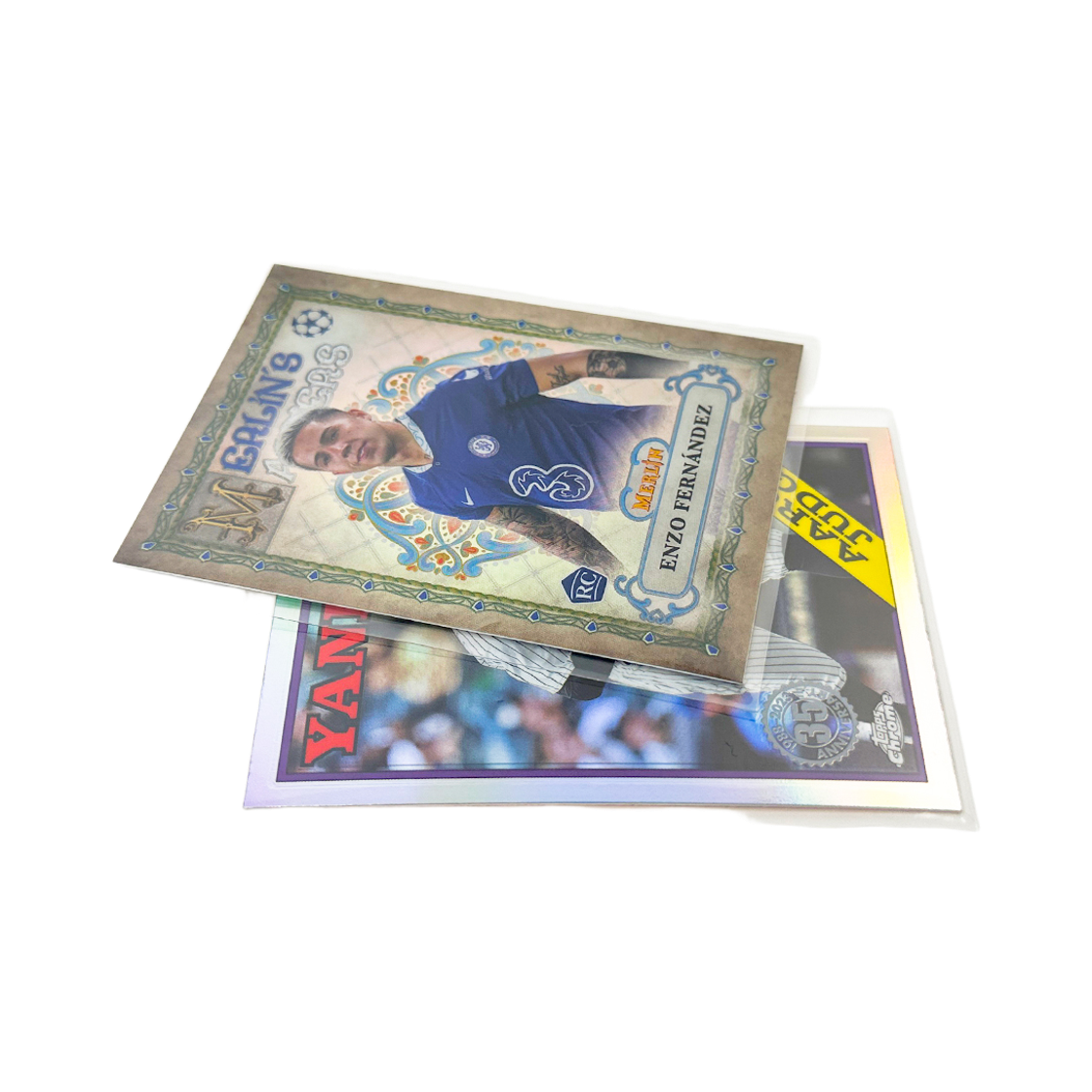 파브 카드슬리브 130PT (71x95.5mm), 100매(PA:V 130PT Clear Card Sleeves (100 Pcs)) - 4