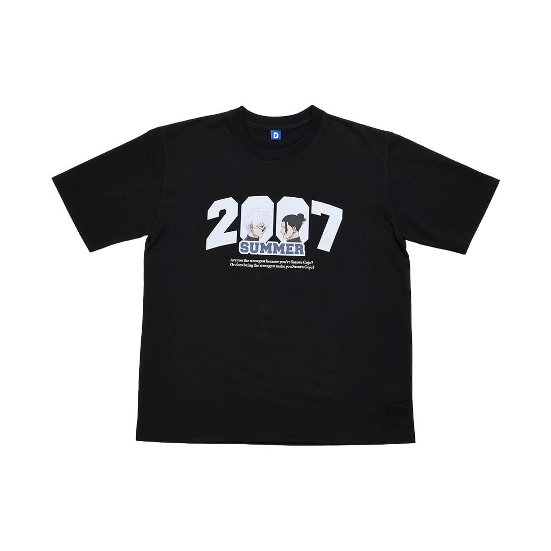 [KREAM 단독] 댄꼼마 주술회전 2007년의 여름 반소매 티셔츠([KREAM 단독] DANCOMMA Jujutsu Kaisen "Summer of 2007" Short-Sleeve T-Shirt)