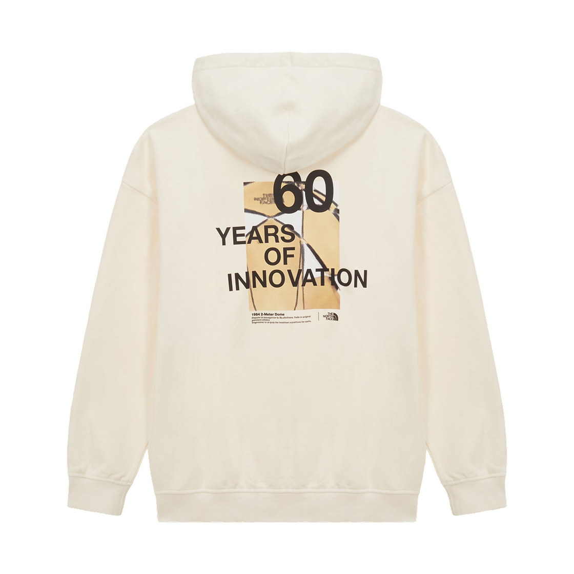 NM5PS58B The North Face TNF 60th Anniversary Hoodie Vanilla - 26SS