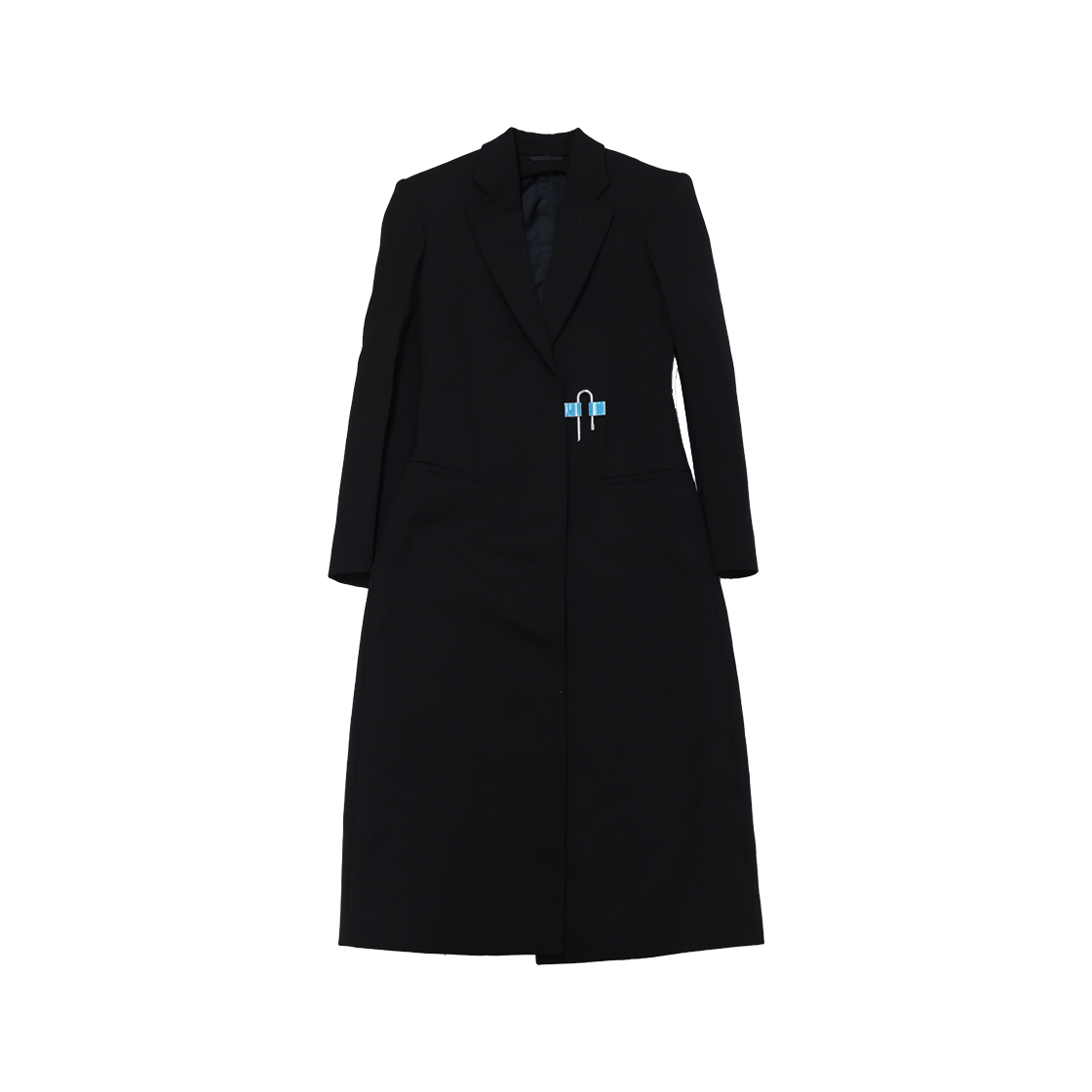 지방시 BWC09T13NZ 롱 코트 울 블랙(Givenchy BWC09T13NZ Long Wool Coat in Black) - 1