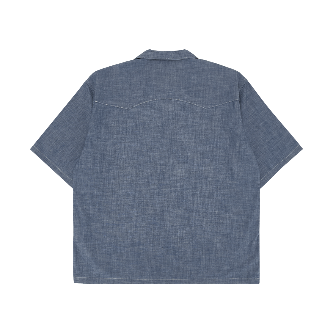 GU x 엔지니어드 가먼츠 쿠반 셔츠 5/8 슬리브 블루(GU x Engineered Garments Cuban Shirt 5/8 Sleeve Blue) - 2