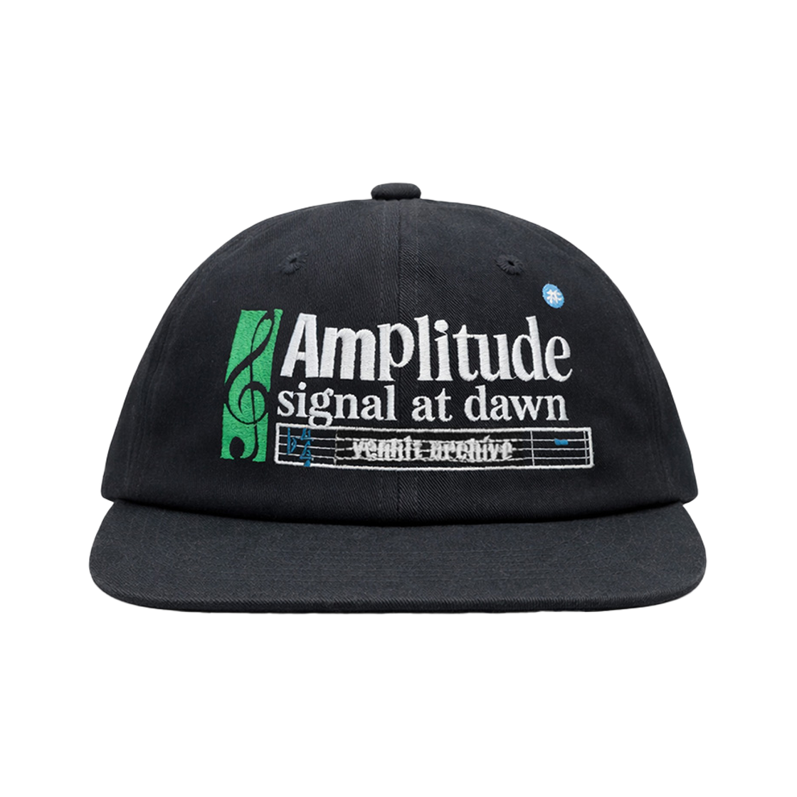 벤힛 AM 플리튜드 일자챙 캡 블랙(venhit AM plitude Flat Bill Cap Black) - 1