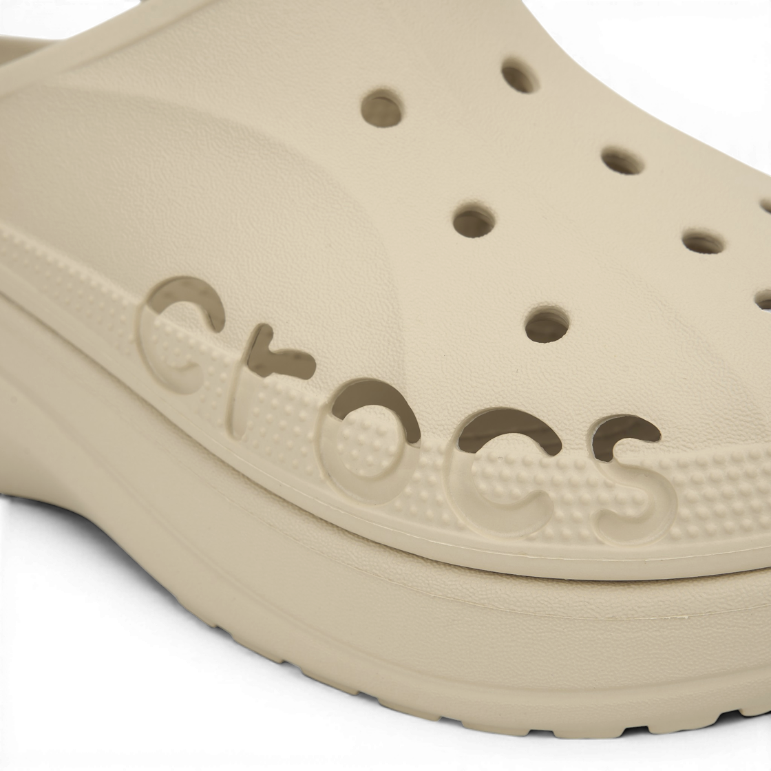 (W) 크록스 바야 플랫폼 클로그 윈터 화이트((W) Crocs Baya Platform Clog Winter White) - 7