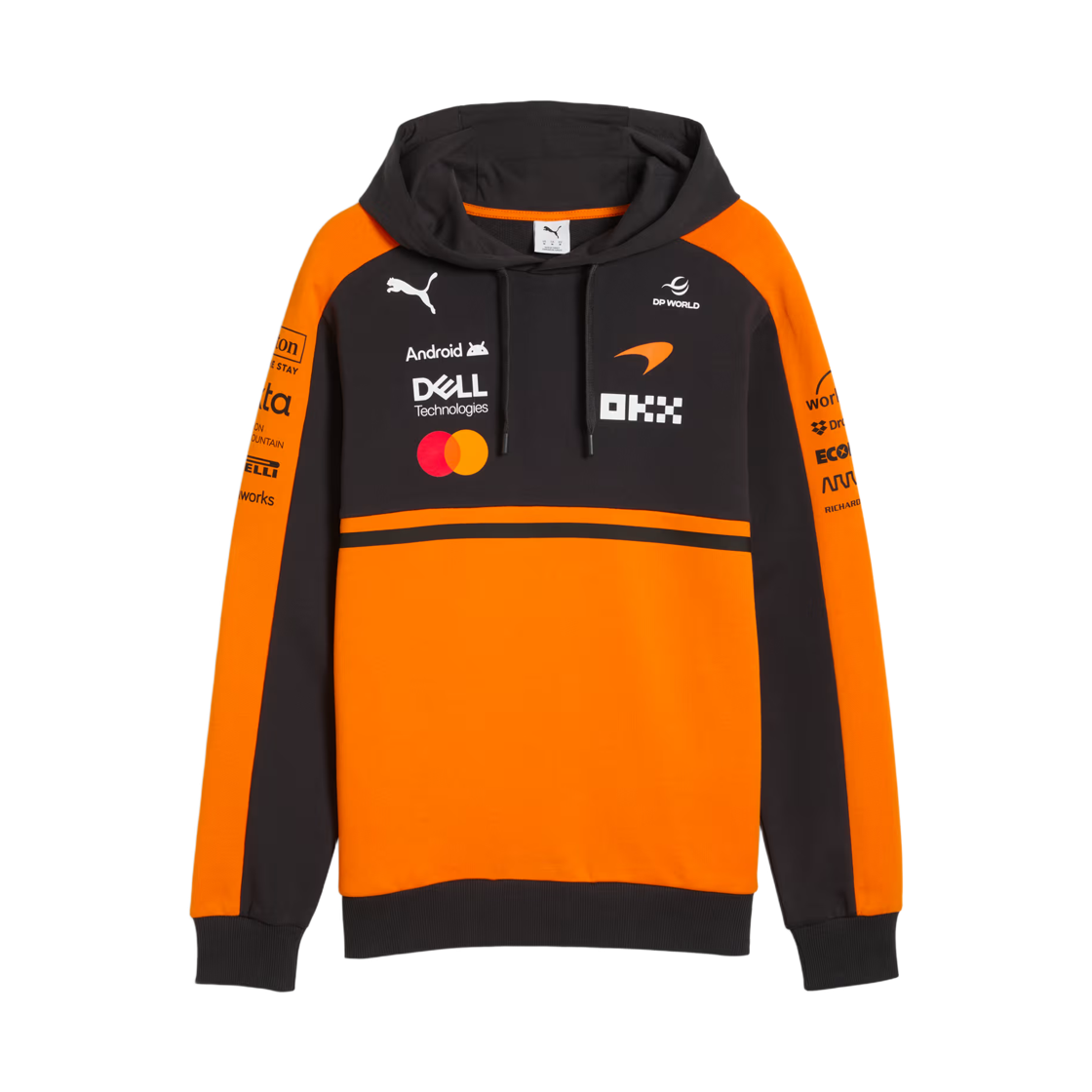713950-01 McLaren x Puma Mastercard F1 Team Replica Hoodie Papaya