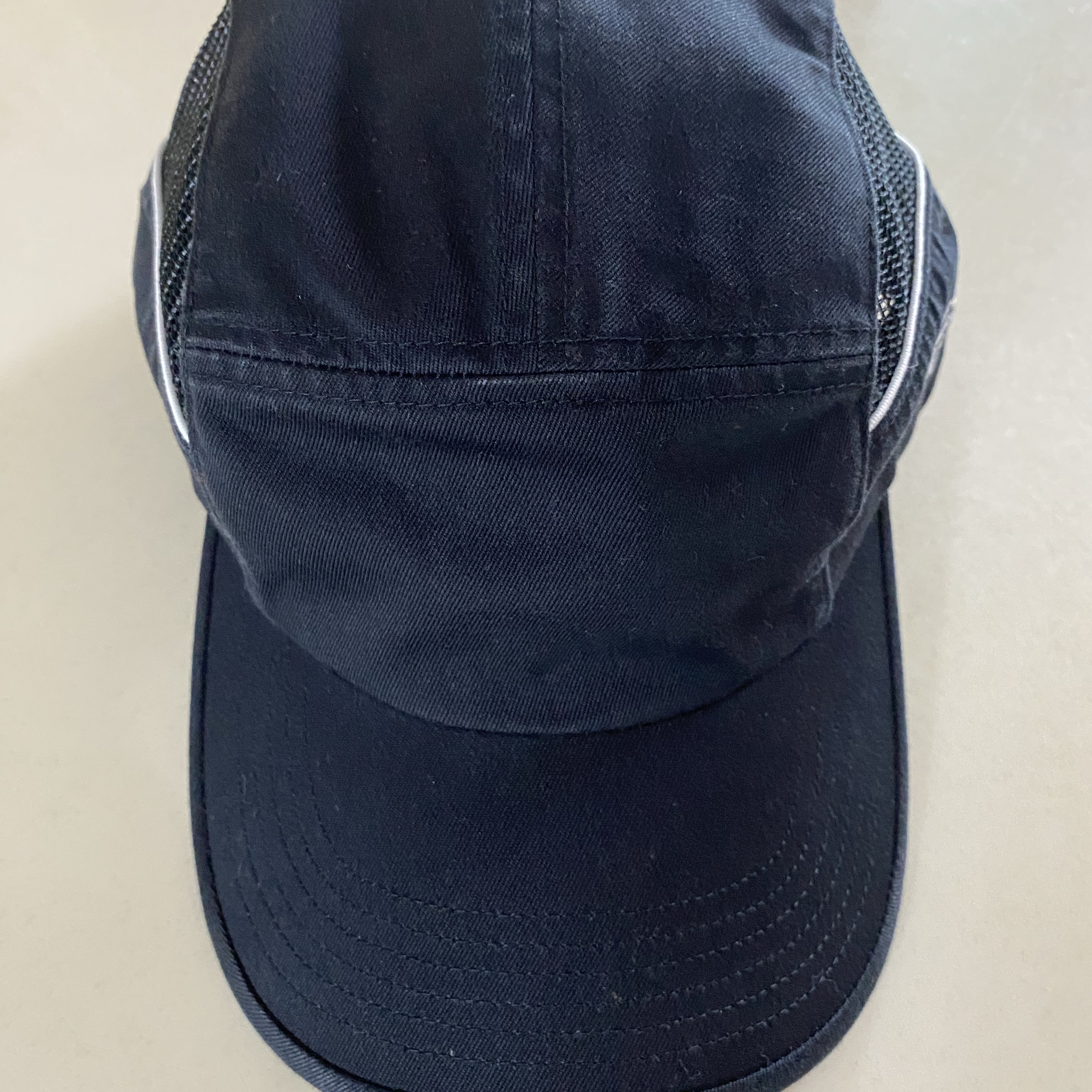 Supreme Side Mesh Piping Camp Cap Black - 26SS 착용 스타일 - 2