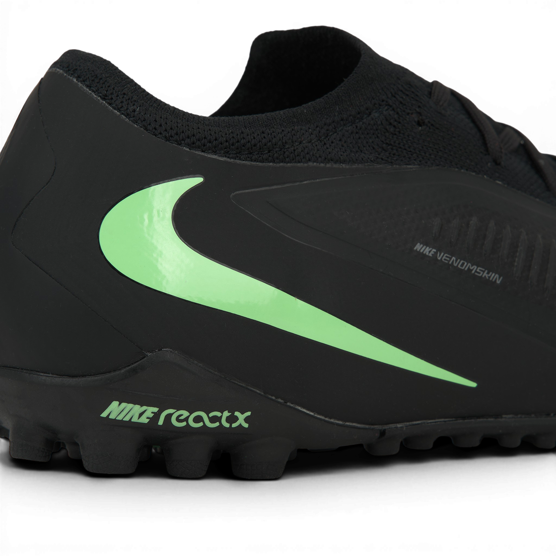 나이키 팬텀 6 로우 프로 TF 블랙 일루젼 그린(Nike Phantom 6 Low Pro TF Black Illusion Green) - 8