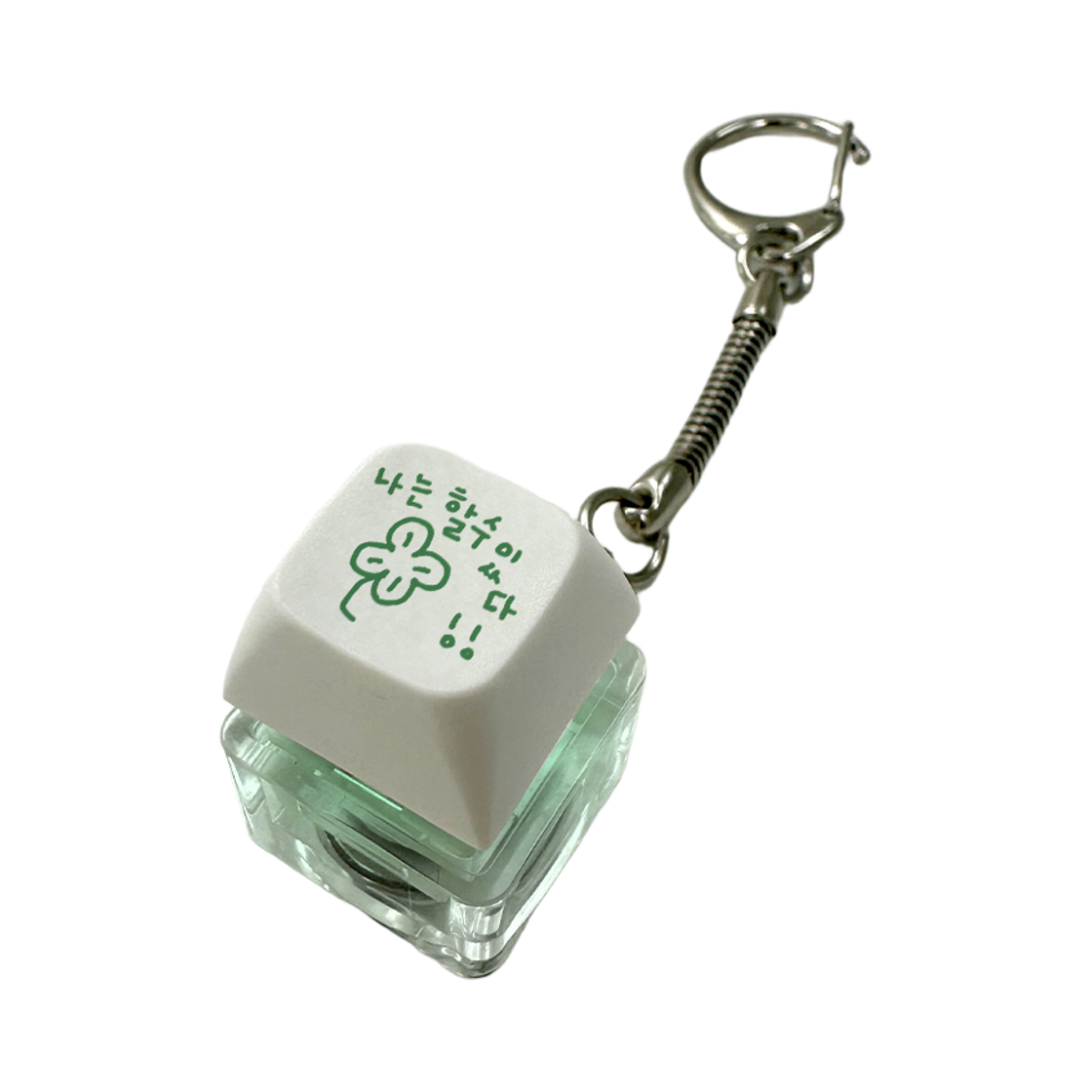 위드썸 이즈 마이 라이프 LED 키캡 키링(1구)(Withsome Is My Life LED Keycap Keyring (Single Key))