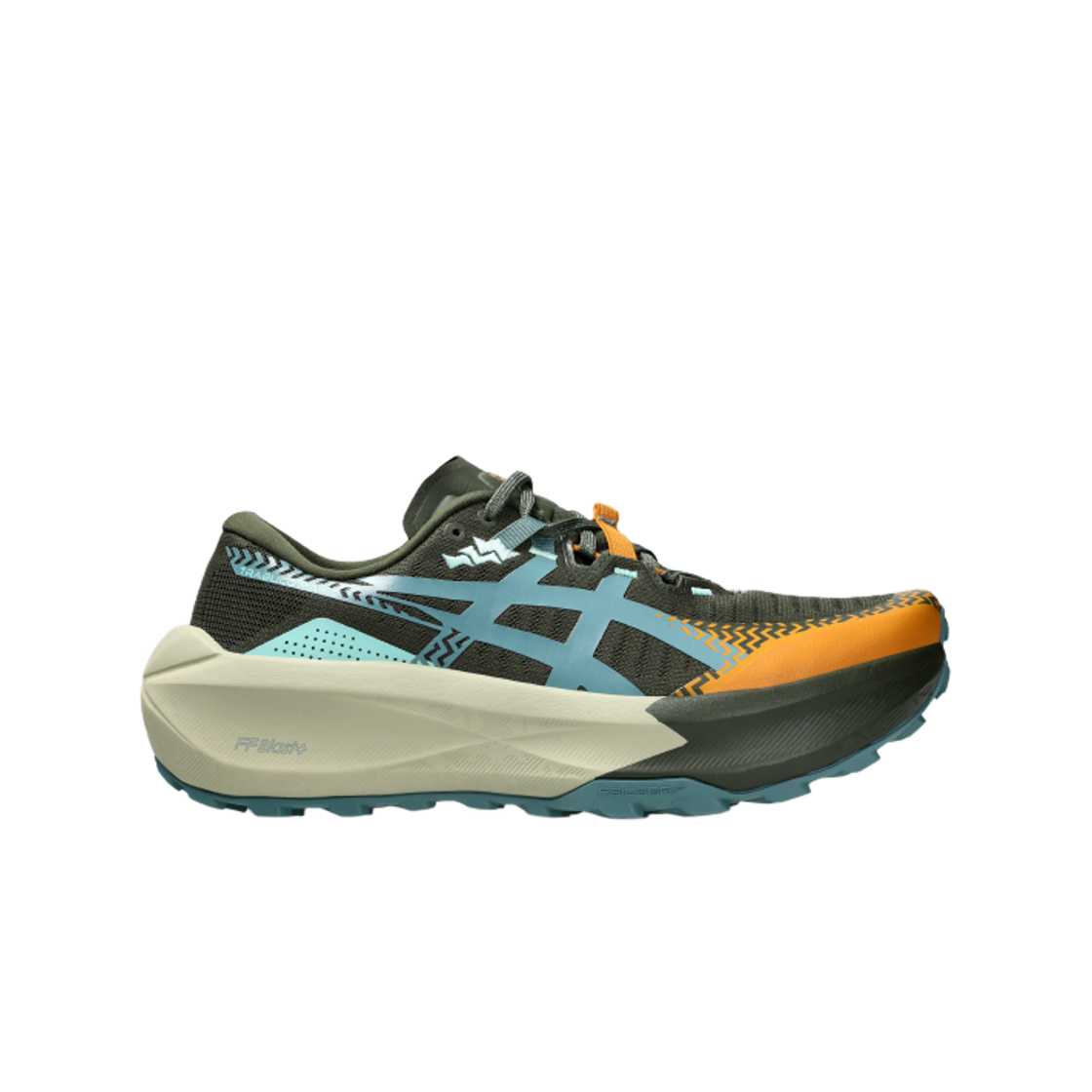 1011C164-200 Asics Trabuco Max 5 Vintage Khaki Foggy Teal