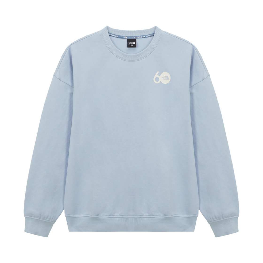 노스페이스 TNF 60주년 기념 스웨트셔츠 밀키 블루 - 26SS(The North Face TNF 60th Anniversary Sweatshirts Milky Blue - 26SS) - 2