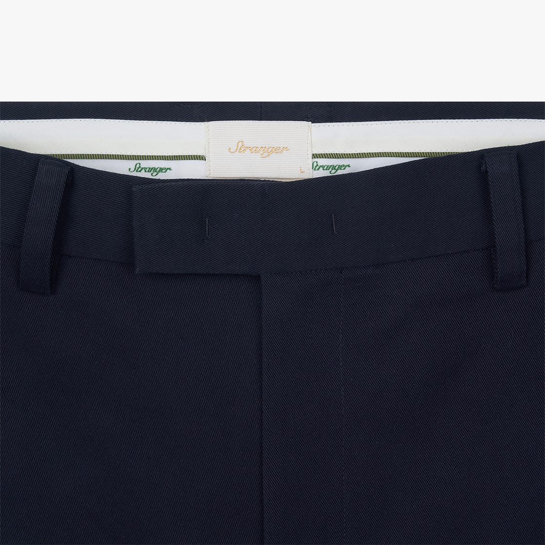 스트레인저 레귤러 핏 스트레치 치노 팬츠 네이비(Stranger Regular Fit Stretch Cotton Chino Pants (Navy)) - 3