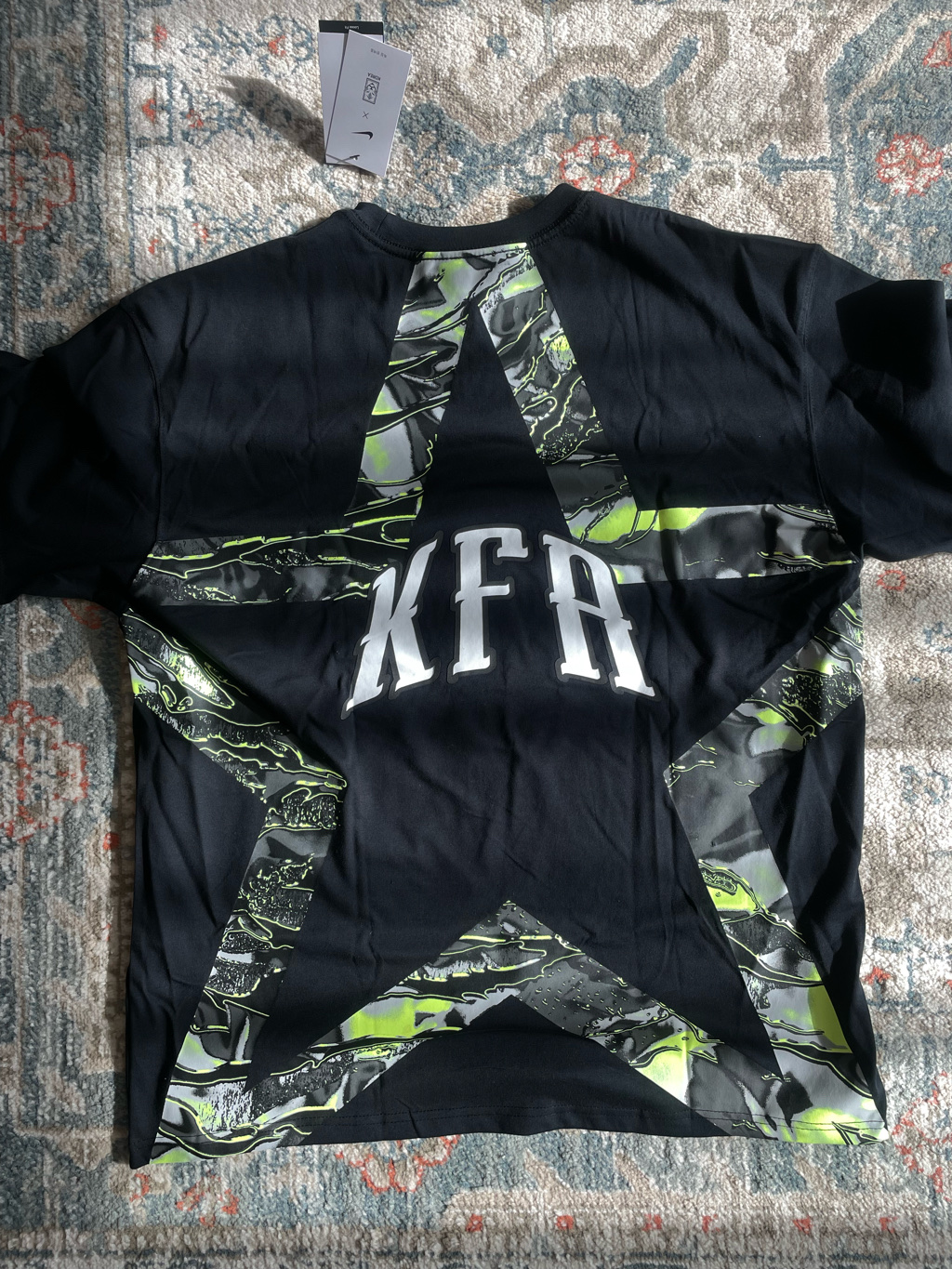 Nike Korea Premium Goalkeeper T-Shirt Black (IO4579-010) 착용 스타일 - 3