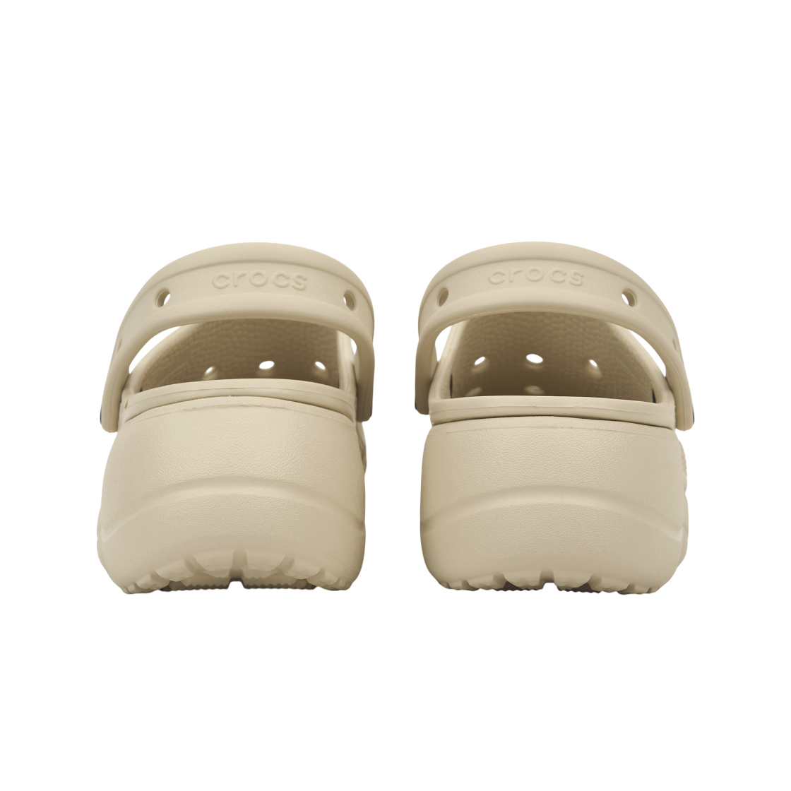 (W) 크록스 바야 플랫폼 클로그 윈터 화이트((W) Crocs Baya Platform Clog Winter White) - 6