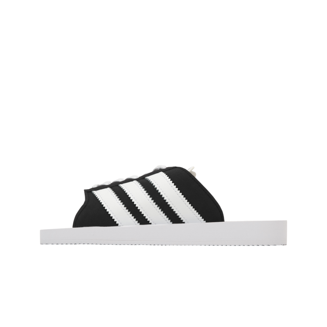 아디다스 가젤 비치 슬라이드 코어 블랙 화이트(Adidas Gazelle Beach Slides Core Black White) - 3