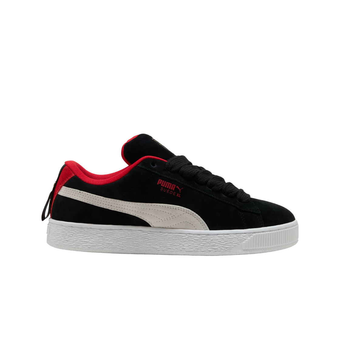 309130-01 Scuderia Ferrari x Puma Suede XL Sneakers Black White