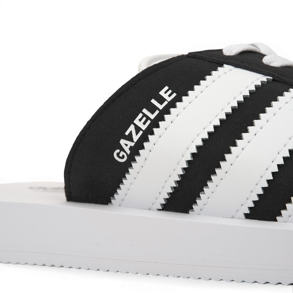 아디다스 가젤 비치 슬라이드 코어 블랙 화이트(Adidas Gazelle Beach Slides Core Black White) - 8