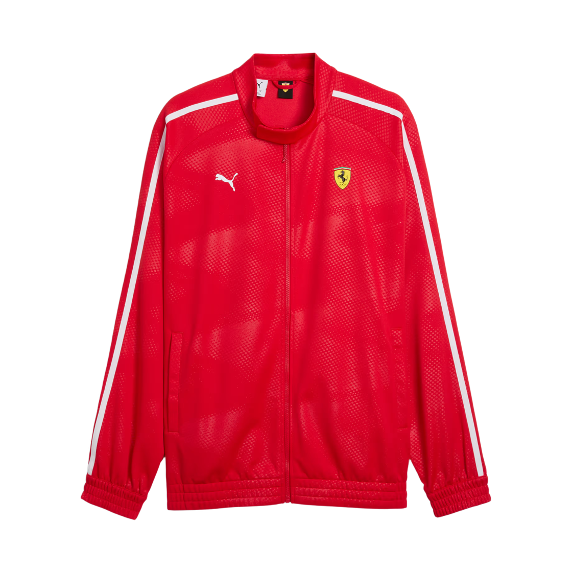 스쿠데리아 페라리 x 푸마 T7 오버사이즈드 트랙 자켓 로쏘 코르사(Scuderia Ferrari x Puma T7 Oversized Track Jacket Rosso Corsa)