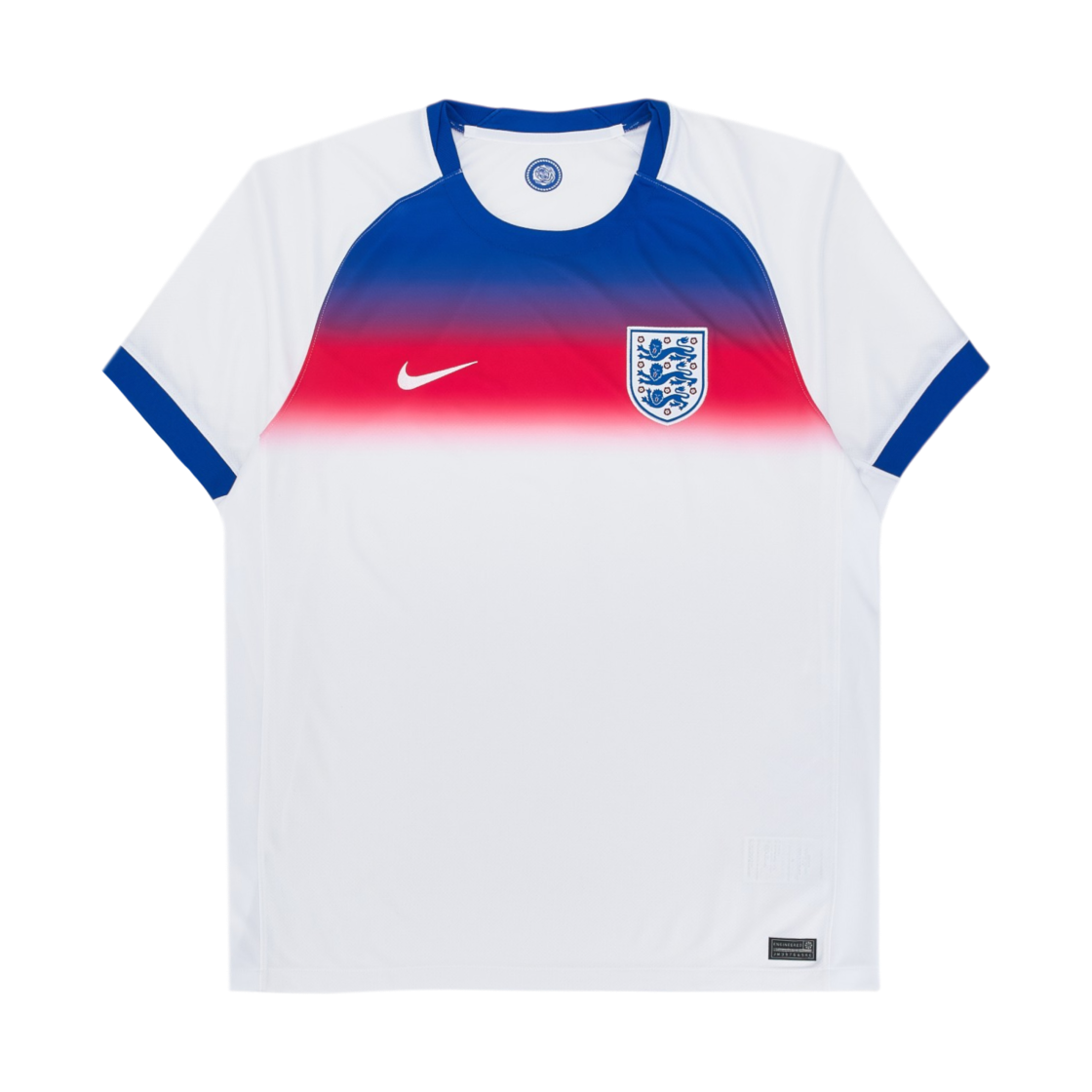 FZ9012-405 Nike England 2025 Stadium Home Dri-Fit Football Replica Shirt Hyper Royal White (Non Marking Ver.)