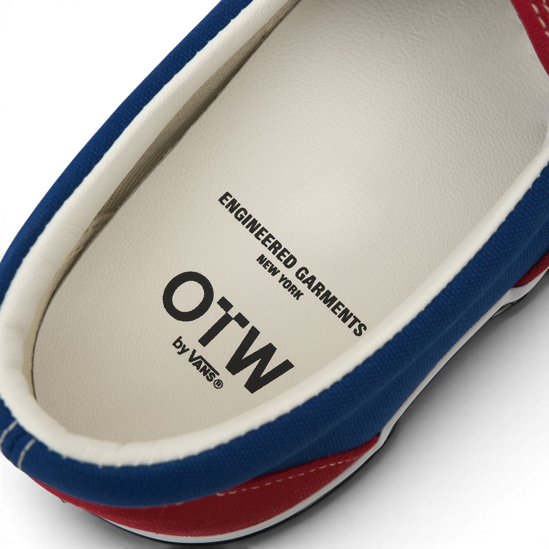 반스 x 엔지니어드 가먼츠 클래식 슬립온 98 레드(Vans x Engineered Garments Classic Slip-On 98 Red) - 8